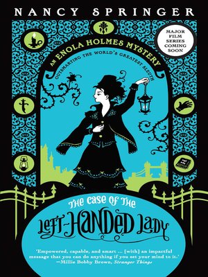 cover image of The Case of the Left-Handed Lady